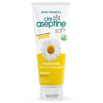 کرم دست مرطوب کننده Aseptine رایحه بابونه حجم ۱۰۰ میل