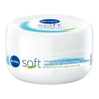 کرم سافت مرطوب کننده Nivea حجم ۱۰۰ میل