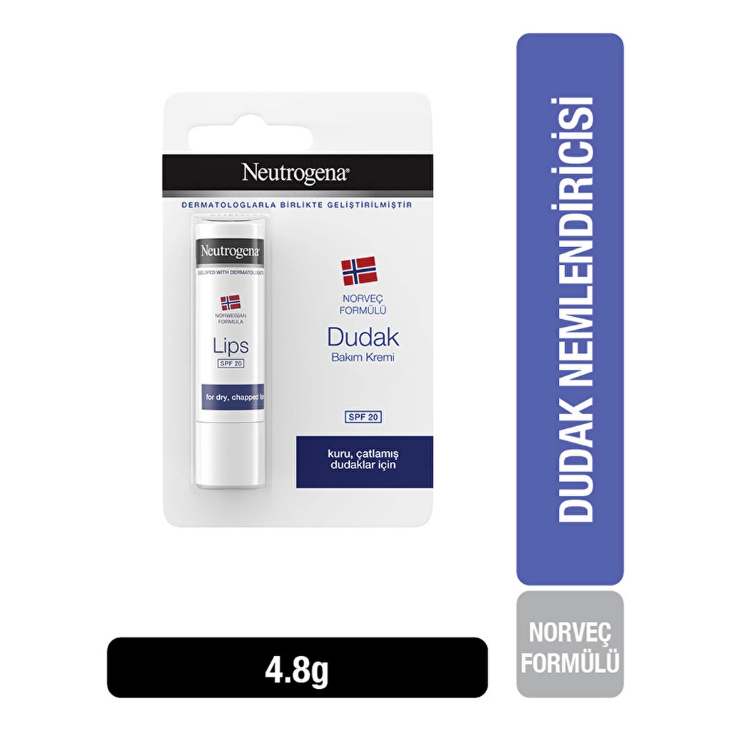 neutrogena-lip-0 بالم لب بی رنگ نیتروژنا - تصویر ۲